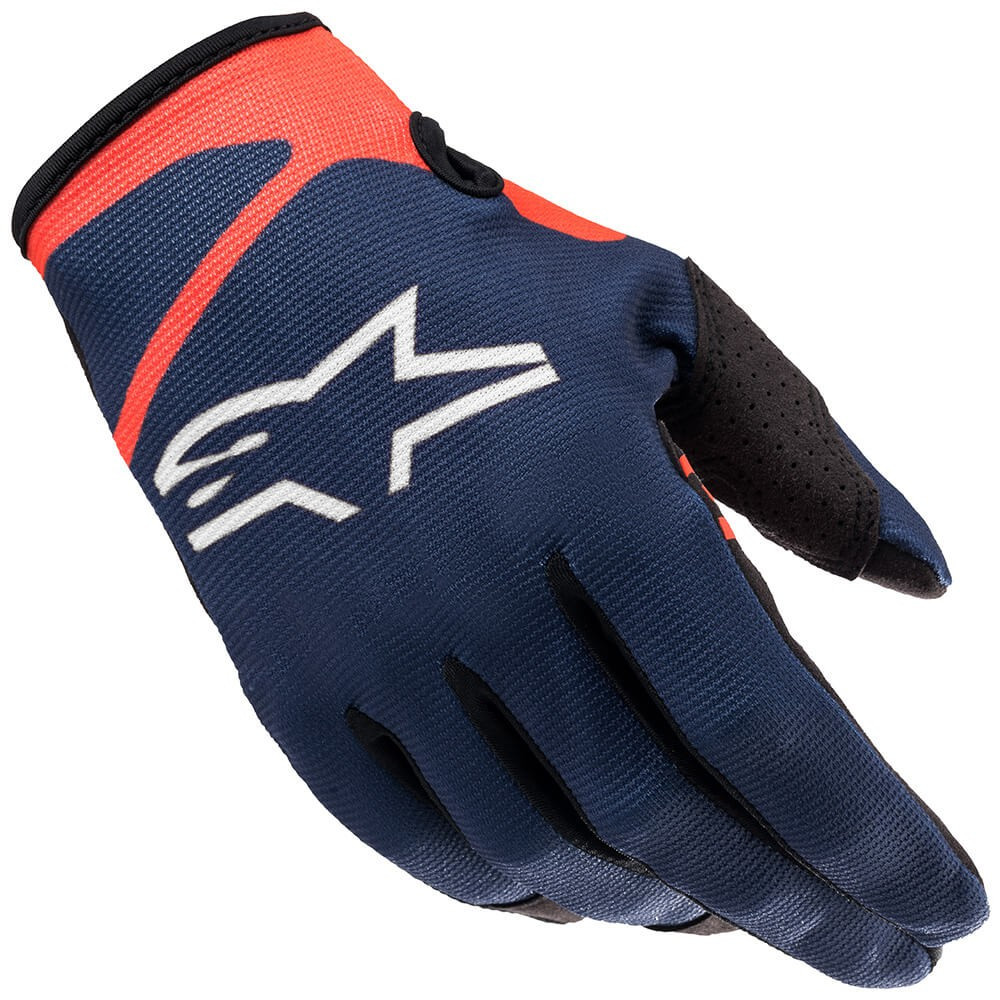 GUANTES ALPINESTARS RADAR MX22 COLOR Azul/Rojo TALLA M