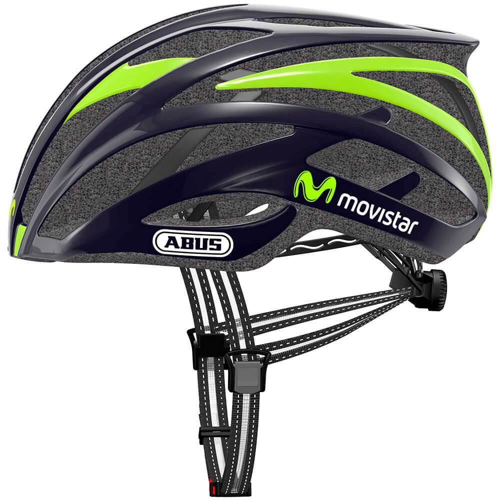 CASCO ABUS TEC-TICAL 2.0 MOVISTAR COLOR Verde/Azul TALLA S