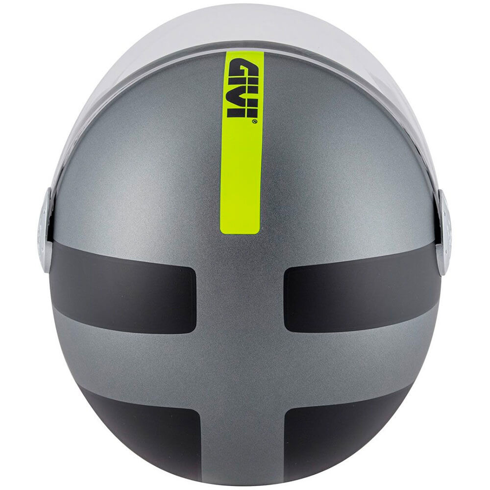 CASCO GIVI 10.7 MINI J CONCEPT COLOR Gris Amarillo TALLA M