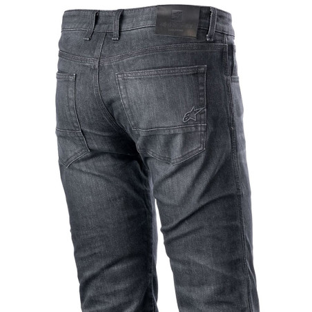 Pantalón Vaquero de Mezclilla para Hombre Color Jet Black —