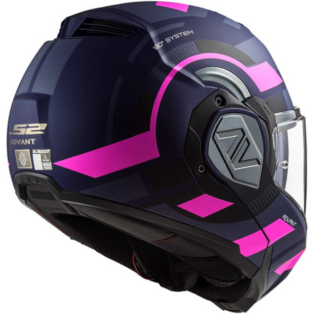 CASCO LS2 FF906 ADVANT VELUM COLOR Rosa TALLA XS