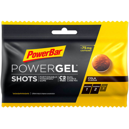 GOMINOLAS POWERBAR POWERGEL SHOTS COLA