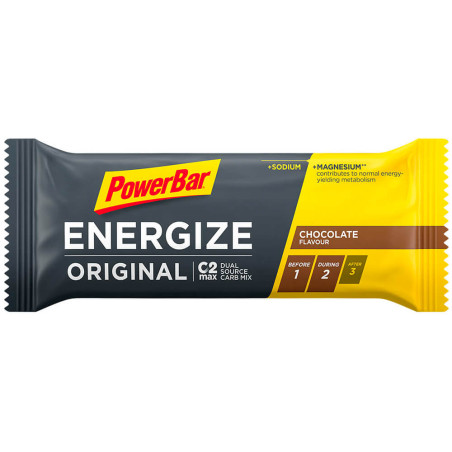 BARRITA POWERBAR ENERGIZE ORIGINAL CHOCOLATE