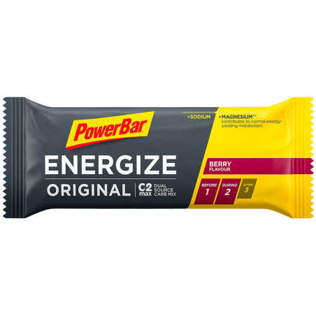 BARRITA POWERBAR ENERGIZE ORIGINAL FRUTAS DEL BOSQUE