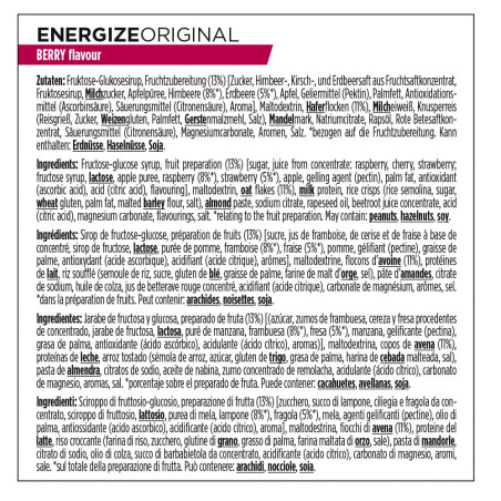 BARRITA POWERBAR ENERGIZE ORIGINAL FRUTAS DEL BOSQUE