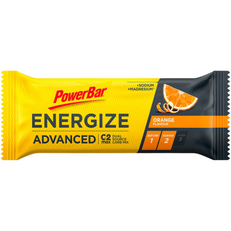 BARRITA POWERBAR ENERGIZE ADVANCED NARANJA