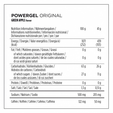 GEL POWERBAR POWERGEL ORIGINAL MANZANA