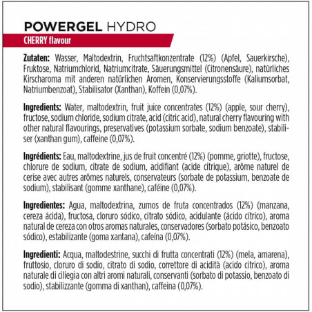 GEL POWERBAR POWERGEL HYDRO CEREZA