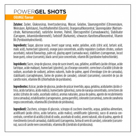 GOMINOLAS POWERBAR POWERGEL SHOTS NARANJA