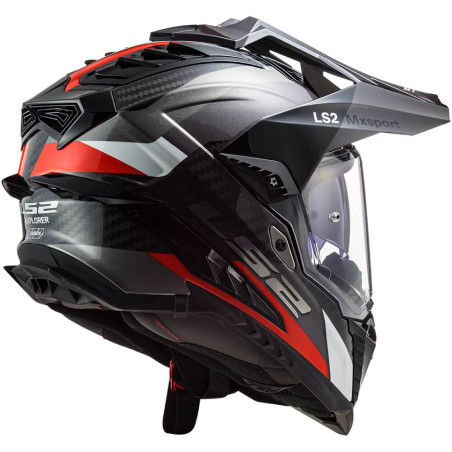 CASCO LS2 MX701 EXPLORER CARBON 22.06 FRONTIER