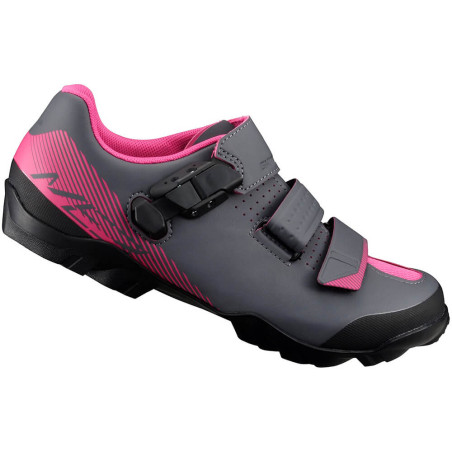 ZAPATILLAS SHIMANO MTB ME3 COLOR Gris/Rosa TALLA 36