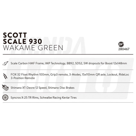 BICICLETA SCOTT SCALE 930 - LAST LAP!