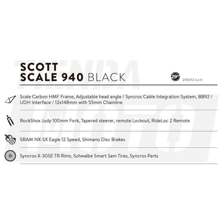 BICICLETA SCOTT SCALE 940