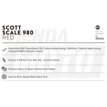 BICICLETA SCOTT SCALE 980 - LAST LAP!
