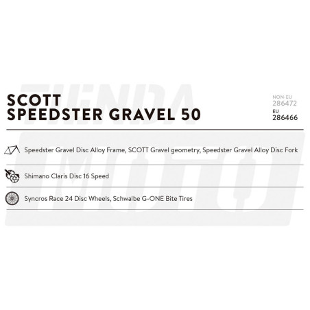 BICICLETA SCOTT SPEEDSTER GRAVEL 50 - LAST LAP!