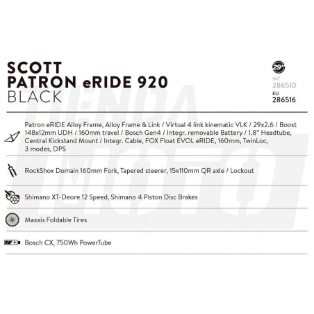 BICICLETA SCOTT PATRON ERIDE 920