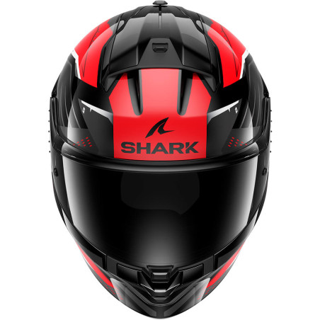 CASCO SHARK RIDILL 2 BERSEK COLOR Negro/Rojo TALLA M