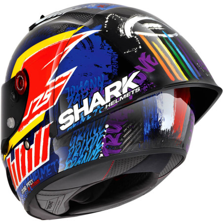 CASCO SHARK RACE-R PRO GP 06 ZARCO CHAKRA COLOR Carbono/Rojo TALLA M