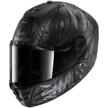 CASCO SHARK SPARTAN RS SHAYTAN MAT