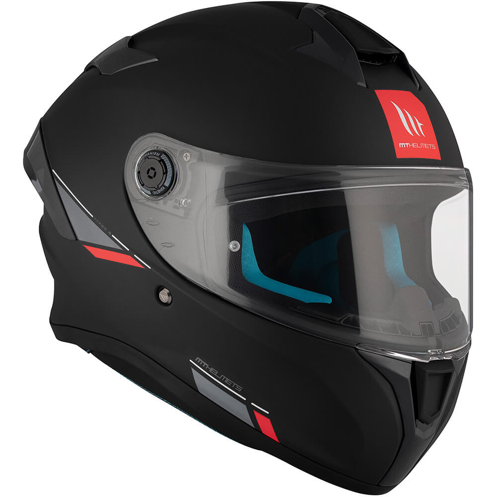 CASCO MT TARGO SOLID COLOR Negro Mate TALLA XS