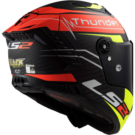 CASCO LS2 FF805 THUNDER CARBON BLACK ATTACK