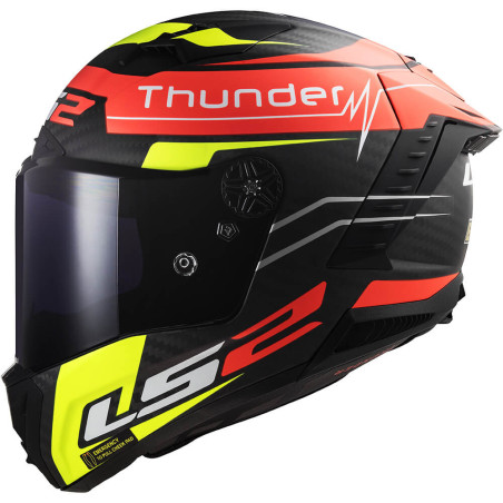 CASCO LS2 FF805 THUNDER CARBON BLACK ATTACK