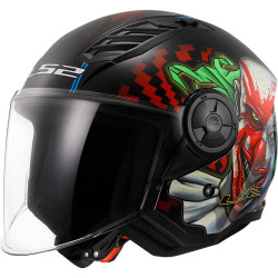 CASCO LS2 OF616 AIRFLOW II HAPPY DREAMS