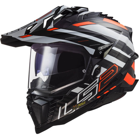 CASCO LS2 MX701 EXPLORER CARBON 22.06 EDGE