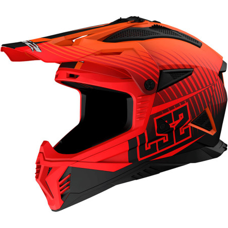 CASCO LS2 MX708 FAST II DUCK