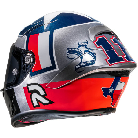 CASCO HJC RPHA 1 BEN SPIES SILVER STAR