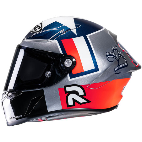 CASCO HJC RPHA 1 BEN SPIES SILVER STAR