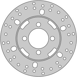 DISCO FRENO NEWFREN DF4021A FIXED