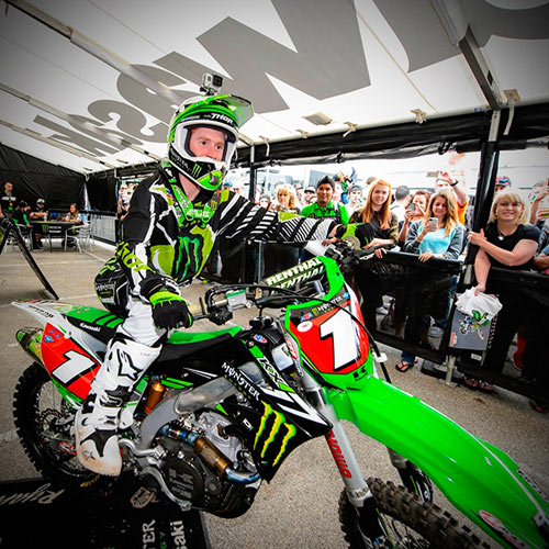 Ryan Villopoto con su manillar Renthal Twinwall