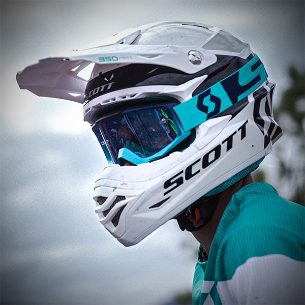 Gafas off road Scott Tyrant Oxide Turquesa Azul Eléctrico