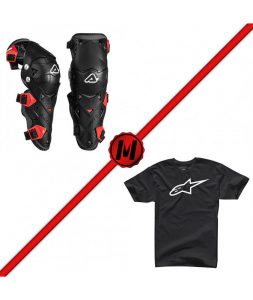 pack-rodilleras-acerbis-impact-evo-30-camiseta-alpinestars-ageless-classic